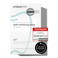 Uniquesmile Zahnaufhellung Whitening Strips - frei von Peroxid