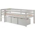 58aufmkessel Kojenbett, Sand, Holz, 90x200 cm, Kinder- & Jugendzimmer, Kindermöbel, Kinderbetten, Kindereinzelbetten
