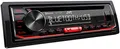 JVC KD-T702BT CD-Autoradio mit Bluetooth Freisprecheinrichtung ( Hochleistungstuner, Soundprozessor, USB, Android & Spotify Control, 4x50 Watt, Rot/Schwarz)