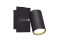 TRIO Leuchten LED Wandstrahler, Dimmfunktion, LED wechselbar, Warmweiß, innen kleine Lese-lampe Bett, Lichtspots Wand-beleuchtung, Höhe 15cm