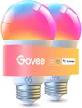 Govee Smart Glühbirne E27, 1000LM RGBWW Led Lamp App dimmbar, Wi-Fi & Bluetooth