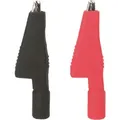 Testboy - Krokoklemmensatz (schwarz / Rot) Krokodilklemmen-set Schwarz, Rot 1 Set