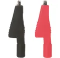 Testboy Krokodilklemme Testboy Krokoklemmensatz (schwarz / rot) Krokodilklemmen-Set Schwarz, Krokoklemmensatz (schwarz / rot)