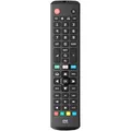 ONE FOR ALL LG TV-Ersatzfernbedienung, Fernbedienung, schwarz