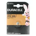 Duracell Batterie Silver Oxide, Knopfzelle, 395/399, SR57, 1.5V Watch, Retail Bl
