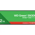 SSD WD Green 2TB SN3000 NVME M.2 PCIe 4.0 x4 WDS200T4G0E