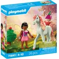 71841 Magic Unicorns: Sammeleinhorn Himmelsrose mit Fee, Konstruktionsspielzeug