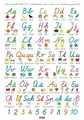Mein Schreibschrift-ABC mit Buchstaben und Lauten in der Schulausgangsschrift (SAS), L 70 x 100 cm (Lerne mehr mit Fragenbär)