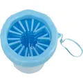 Trixie Pfotenreiniger für Hunde Silikon / PP blau