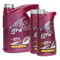6 (4+2x1) Liter MANNOL ATF-A Automatik Getriebeöl / Automatiköl / GM Suffix A