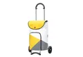 Andersen Einkaufstrolley Scala Shopper Ester gelb, belastbar bis 40kg, wasserabweisend