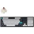 Keychron Q6 Max QMK/VIA Kabellose Mechanische Tastatur, QWERTY US, Knob, Carbon Black, Gateron Jupiter Brown Q6M-M3 - Schwarz