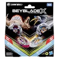 Hasbro Beyblade X Jurassic World Collab Spinosaurus vs. Quetzalcoatlus Multipack Set