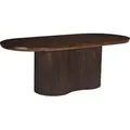 Livingfurn - Esstisch Sevilla Braun 250cm - Mangoholz - Dunkelbraun