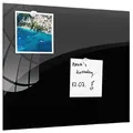 ALLboards Glas-Magnettafel 50,0 x 50,0 cm schwarz