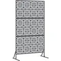 vidaXL Sichtschutz Anthrazit 100 x 50 x 180 cm Stahl 868572
