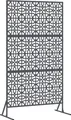 vidaXL Sichtschutz Anthrazit 100 x 50 x 180 cm Stahl