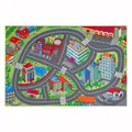 Kinder-Spielteppich - multicolor - Autobahn - 100x150 cm