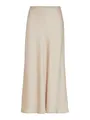 Vila Female Damen High Waist Midirock, eleganter Rock in Midi-Länge VIELLETTE High Waist