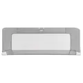 Bettgitter Rausfallschutz 150x50cm grau klappbar extra hoch Kinderbett