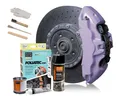 Foliatec Bremssattel Lack Set, Hitzebeständig, Komplettsatz für 4 Bremssättel, soft violet, 7-teiliges Set