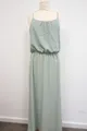 Only Damen Kleid Dress Winner Maxi Grün Gr.36 Neu