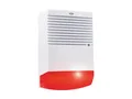 Elro Alarmsirenen-Attrappe (Alarmanlage Attrappe mit rot blinkender LED)