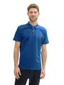 TOM TAILOR Herren Basic Piqué Poloshirt, 11132 - Advanced Blue, M