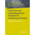 Schüler*innen mit sonderpädagogischem Förderbedarf in Schulleistungserhebungen / Springer-Verlag GmbH / Taschenbuch
