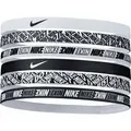 Nike Unisex Printed Headbands Assorted 6PK schwarz 48.6