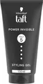 Schwarzkopf TAFT Gel Power Invisible Styling (150 ml), Haargel ohne Verkleben und Beschweren, sanft zum Haar und zur Kopfhaut, veganes, Haarstyling-Gel