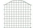 Zaunfeld Steckzaun ALBERTS Bogen oben 77,7 x 78,5 cm grün