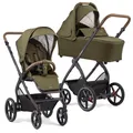 Gesslein FX4 Style Kinderwagen Set mit Babywanne moos 389389 TOP