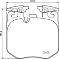 Bremsbeläge vorne BREMBO P 06 106