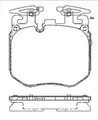 P 06 106 BREMBO Set Beläge Bremse,Scheibenbremse für Alpina,BMW,BMW (Brillianc