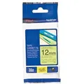 Brother - Schriftbandkassette P-touch Tze-c31 12 Mm X 5 M (b X L) Signalgelb Schwarz
