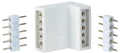 PLM 70615 - Eckverbinder für LED-Streifen MaxLED, 4er-Pack
