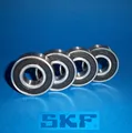 4 Kugellager 6204 2RS  / Markenware SKF / 20 x 47 x 14 mm
