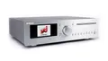 Block CVR-200 Blu-ray Internet Stereo-Receiver mit 2x 100W Musikleistung für Streaming und Video-Wiedergabe in Diamantsilber