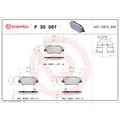 BREMBO P 30 067 Bremsbeläge Hinten für i30 Optima i40 Cee'D Rio Sonata Spor