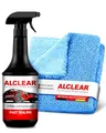 ALCLEAR 711000SV Lackversiegelung Spray – 1000 ml Sprühversiegelung mit Mikrofasertuch für Auto, Motorrad & Caravan – schützt Lack, frischt Glanz auf, wasserabweisend – silikonfrei – Made in Germany