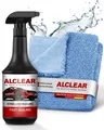 ALCLEAR 71100SV Schnellversiegelung & Mikrofaser Poliertuch - 1 Liter Auto-Reinigungsmittel