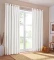 Otto Home Vorhang "Parry" Gr. 1, beige (natur), 145cm, Schlaufen, 140cm