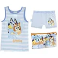 Bluey Pyjama Schlafanzug Kinder Set & Nachtwäsche aus 100 % Baumwolle mit Tasche 3 Jahre