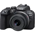 Canon EOS R10 Gehäuse und Canon RF-S 18-45mm F/4.5-6.3 IS STM | ✔️ Temporär mit Kostenlose Geschenkbox i.W.v. 160 € | Premium-Servicepaket i.W.v. 119, | 5 Jahre kostenlose Garantie