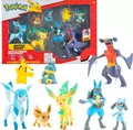 Pokemon - Figuren-8er-Set je ca.4,0 - 11,0 cm Pikachu Evoli Riolu Neu,OVP,Lizenz