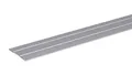 Alberts 484491 Übergangsprofil | selbstklebend, mit zwei Rillen | Aluminium, silberfarbig eloxiert | 900 x 37,8 mm