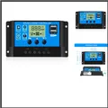 30A Solar Laderegler - 12V 24V LCD Display USB 5V 2A