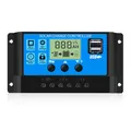 Solarladeregler 30A 12V 24V PWM LCD 5V USB 2