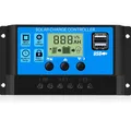 Robuster Solar Laderegler mit Dual USB, LCD-Anzeige und Sicherheitsfunktionen